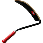 Ručne kovaný kosokosák najvyššej kvality Na opatrné odstraňovanie vegetácie na ťažko prístupných miestach.
Dĺžka ostria je 32cm.
ONKOSKOSFUX