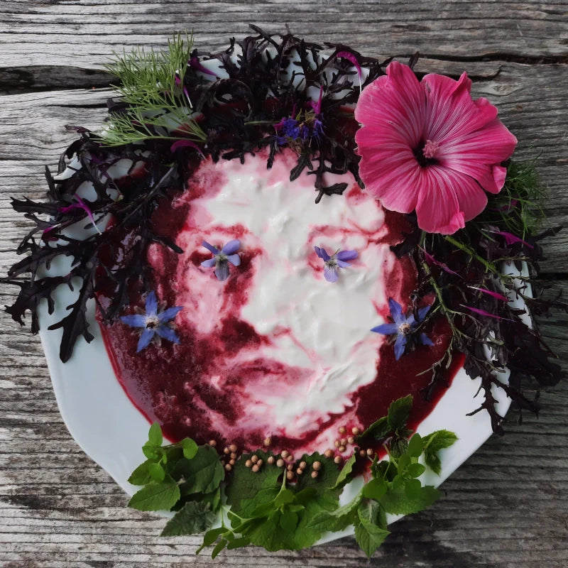 Krása v záhrade aj na tanieri