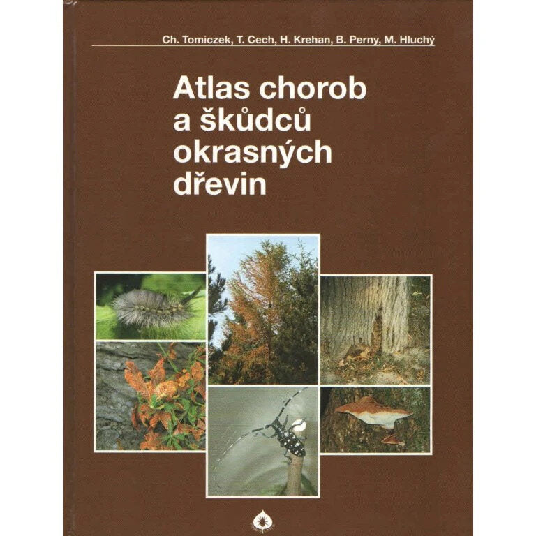 Atlas chorob a škůdců okrasných dřevin kniha OPATCHSODRE