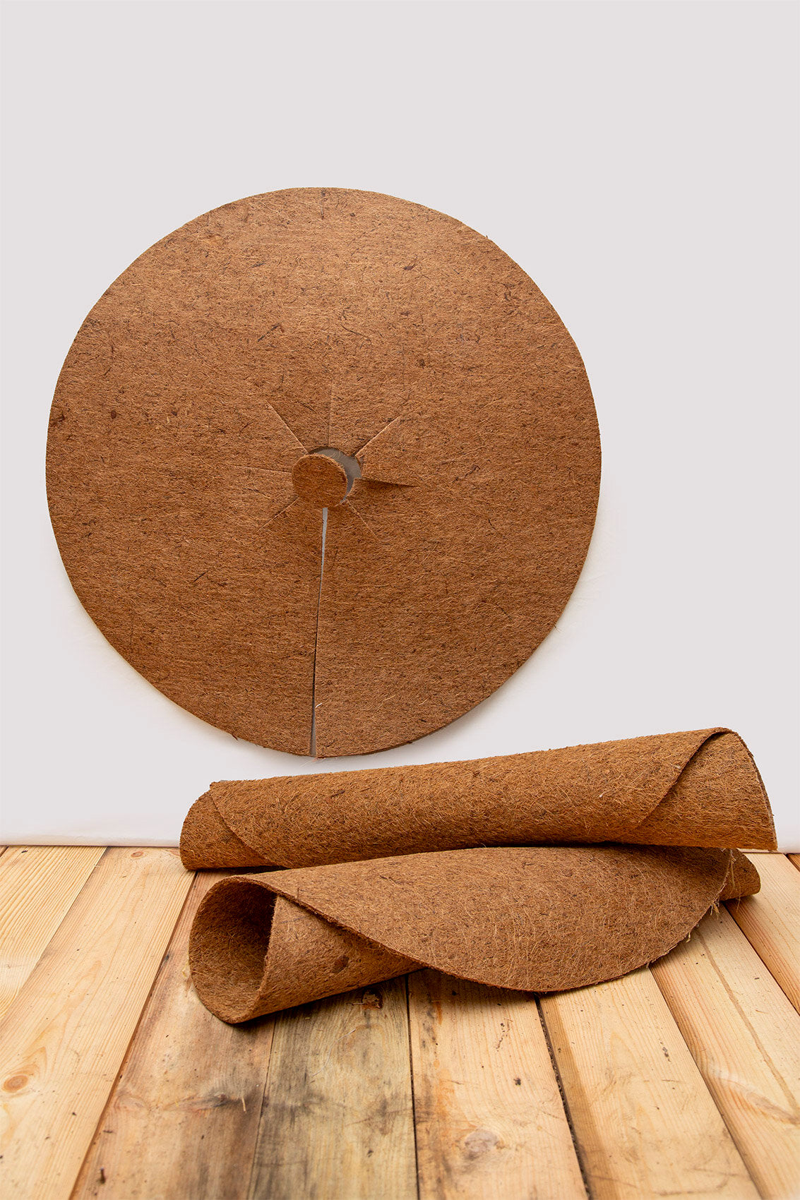 kokosový koláč kruh rozložiteľný ochrana pred burinou