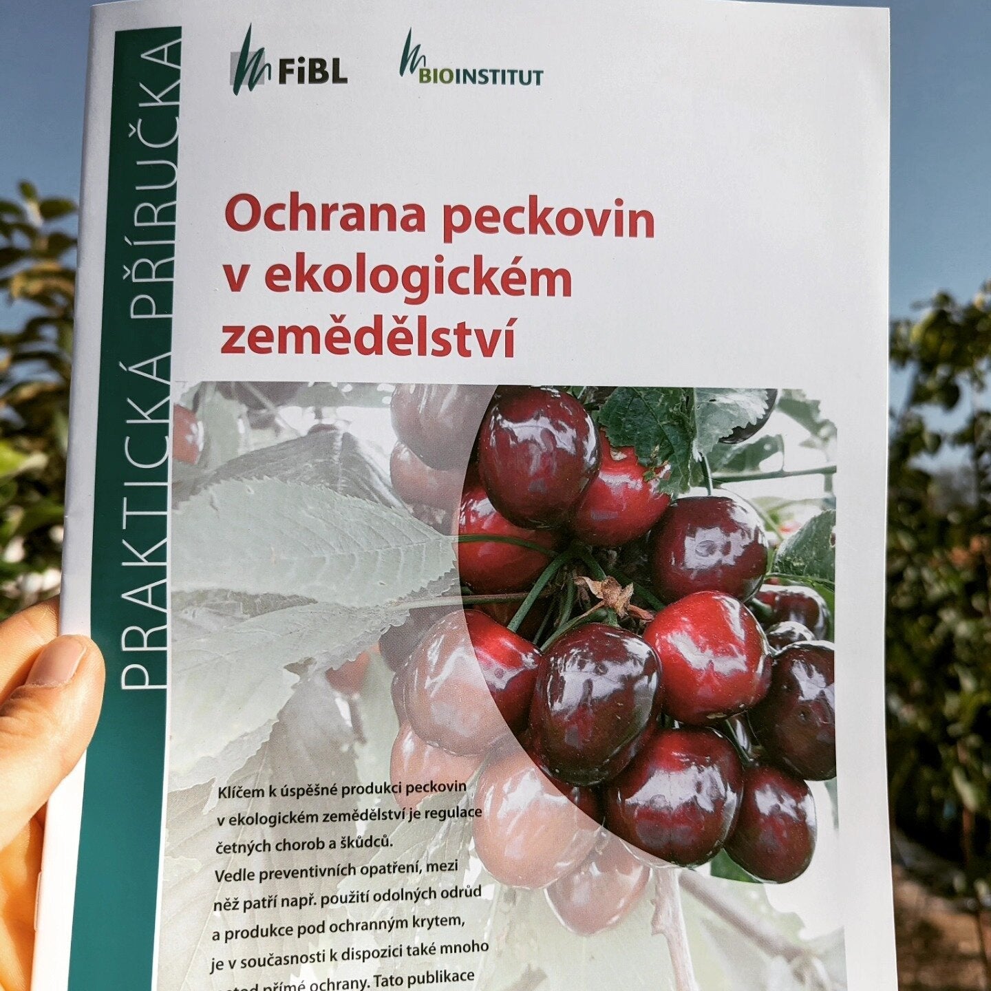 Ochrana peckovin v ekologickém zemědělství publikácia Bioinstitut  		
OOPOP