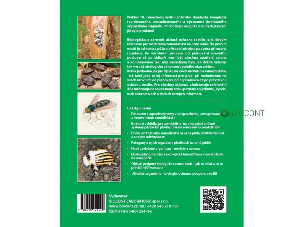 Ochrana polních plodin v udržitelnem zemědělství