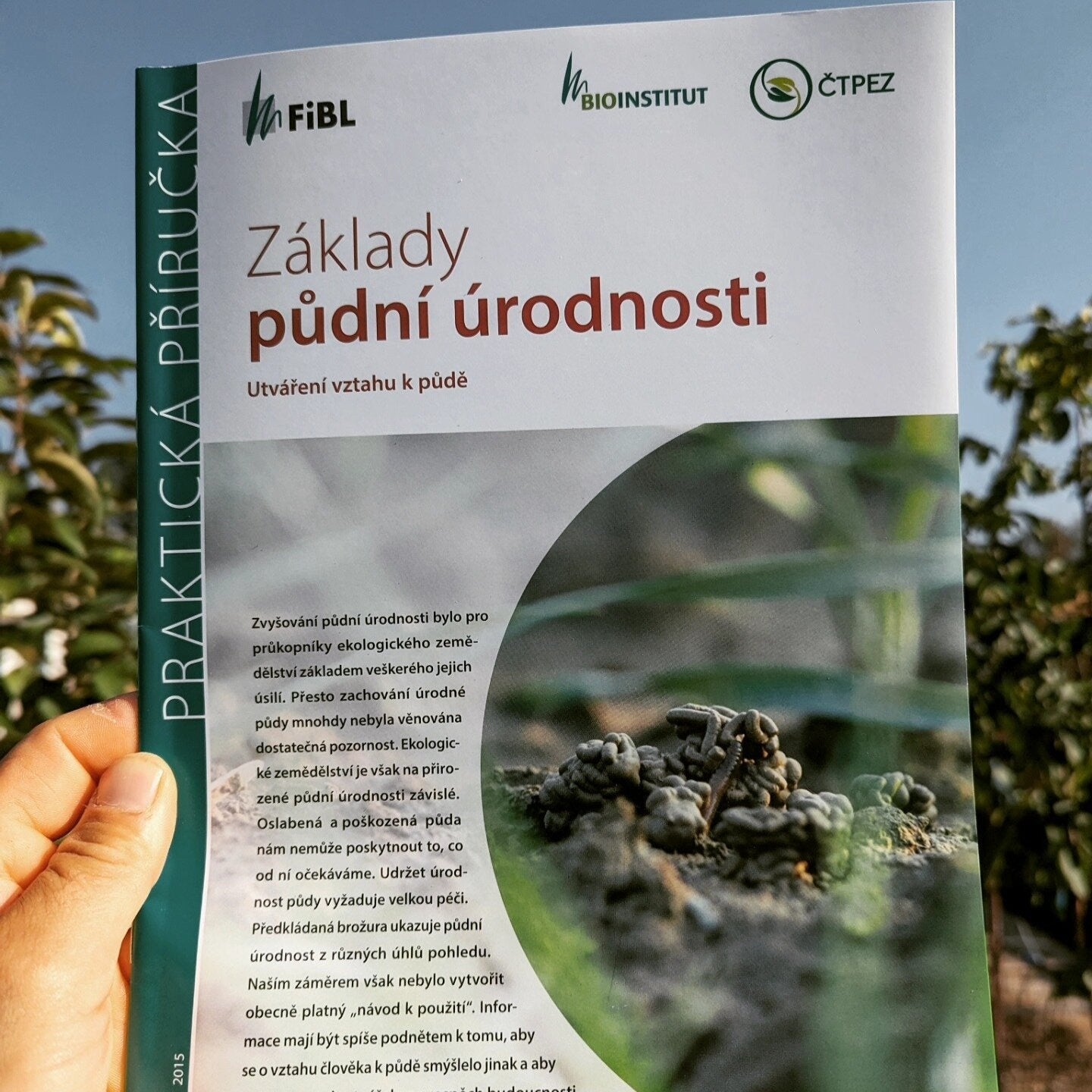 základy pudni úrodnosti utváření vztahu k půdě publikácia Bioinstitut 	
OOPZPU